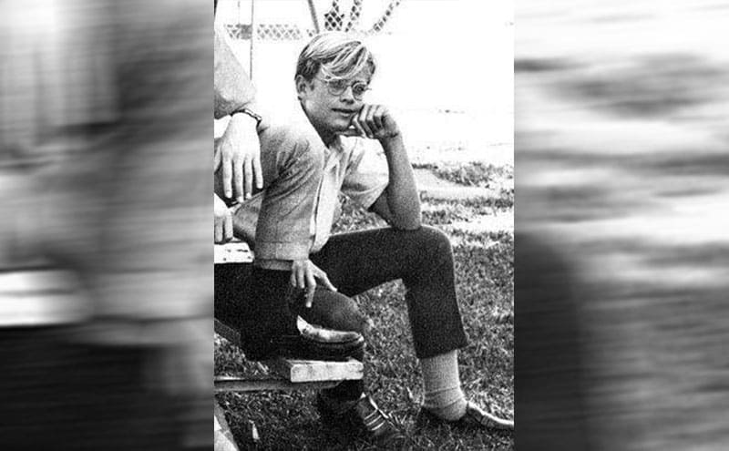 Kelsey Grammar as a young boy