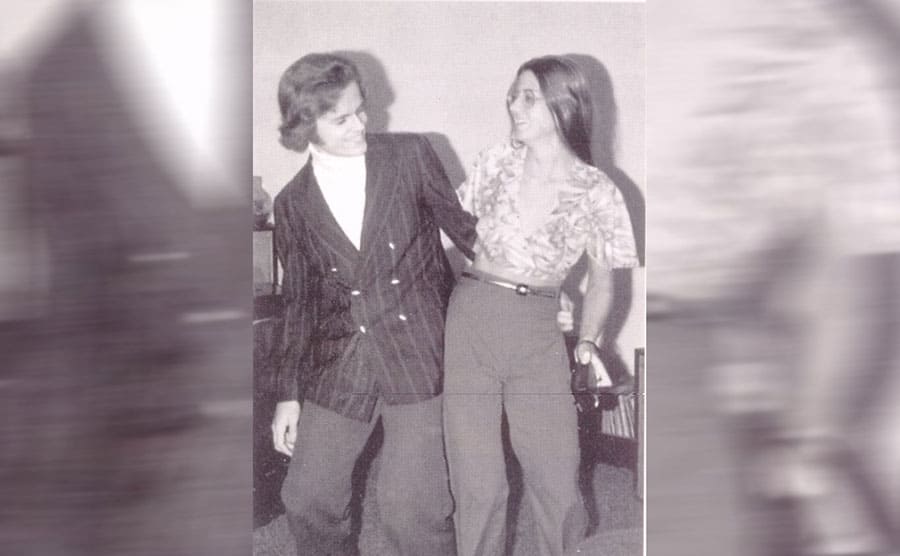 Kelsey Grammar and his sister, Karen