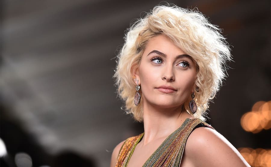 Paris Jackson at the Grammy Awards in 2017