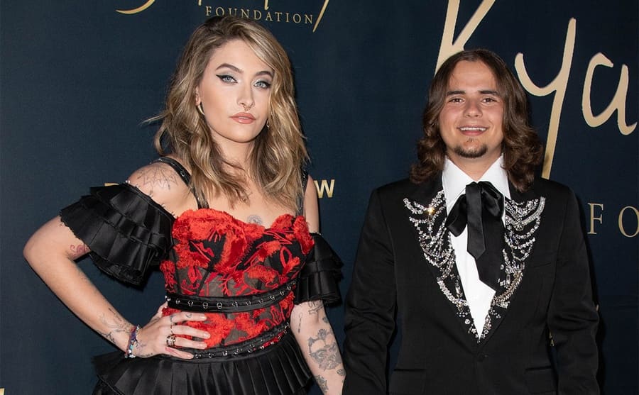 Paris and Prince Michael Jackson Jr on the red carpet in 2019