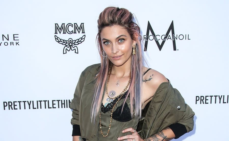 Paris Jackson on the red carpet in 2018