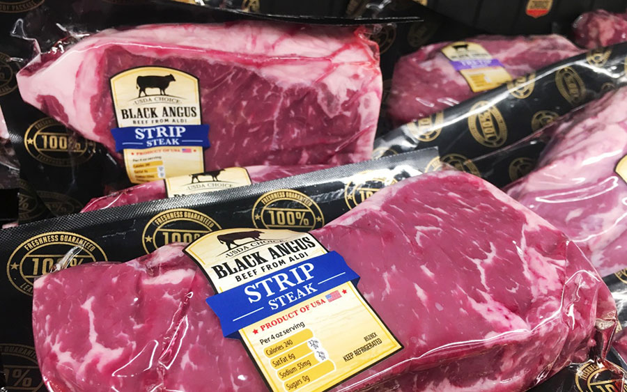 Meat at Aldi