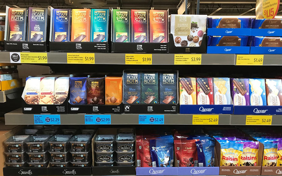 European Sweets At Aldi