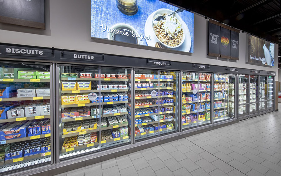 Butter Section at Aldi's