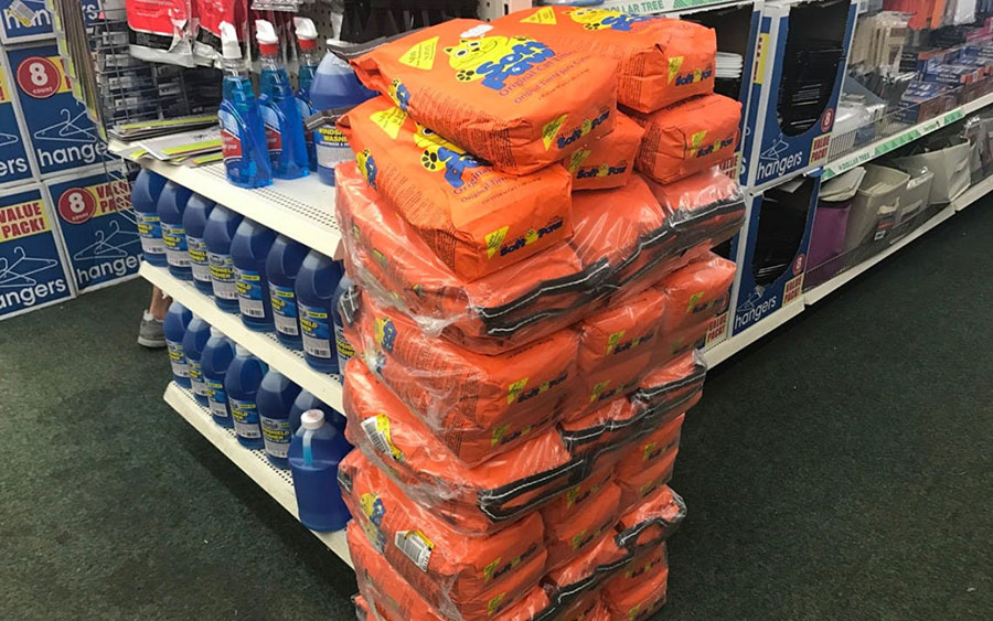 Kitty Litter At Aldi's
