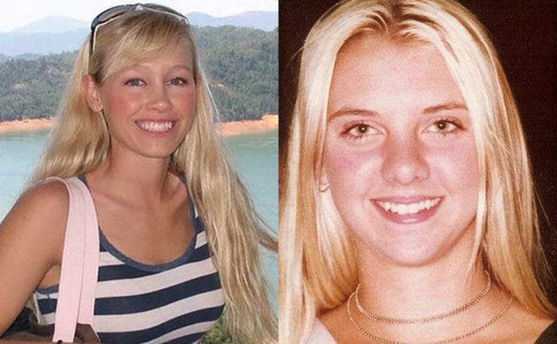 A close up of Terry Smith / A close up of Sherri Papini smiling