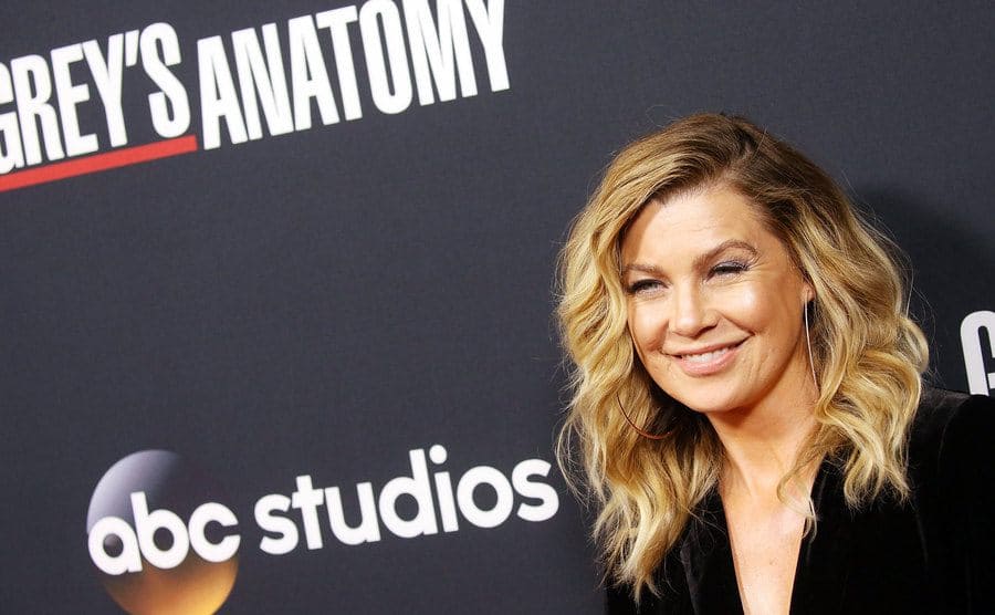Ellen Pompeo on the red carpet