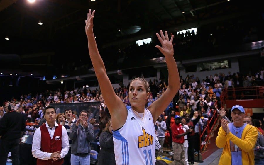 Elena Delle Donne #11 of the Chicago Sky