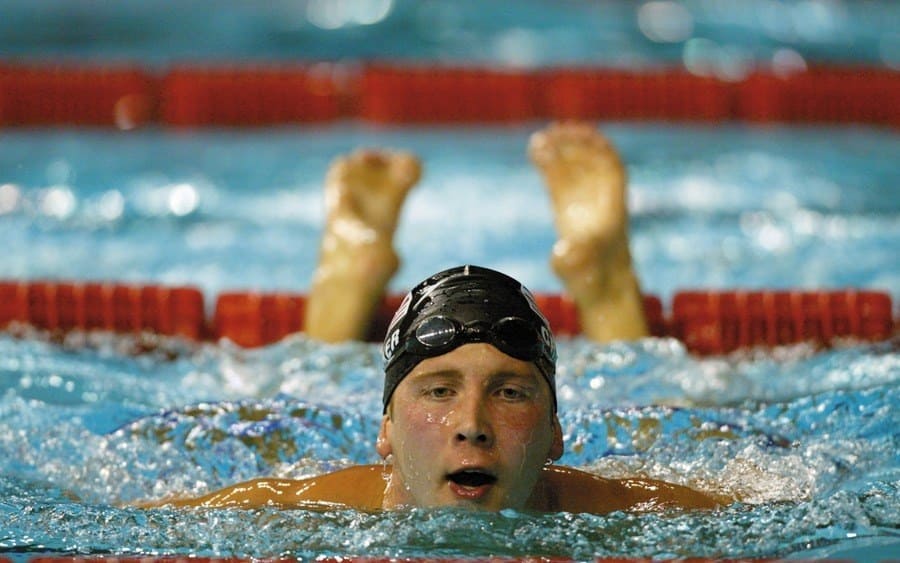 Ian Crocker of the USA Swim Team