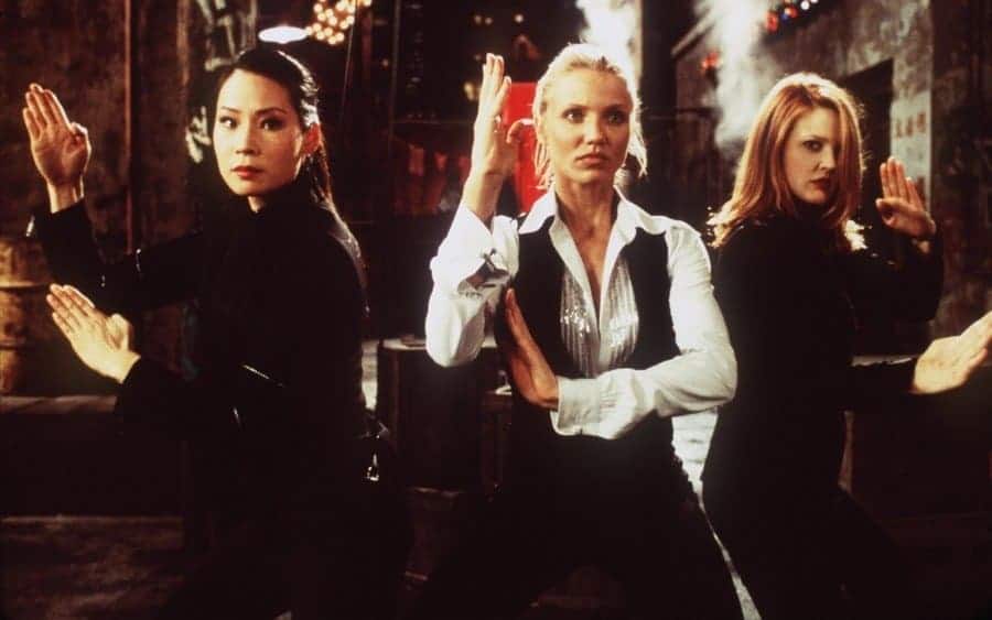 Lucy Liu (Alex), Cameron Diaz (Natalie), and Drew Barrymore (Dylan)
