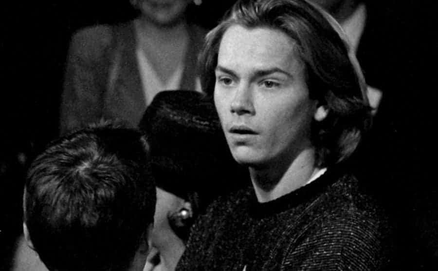 River Phoenix attended Academy Awards Nominees Luncheon on March 21, 1989.
