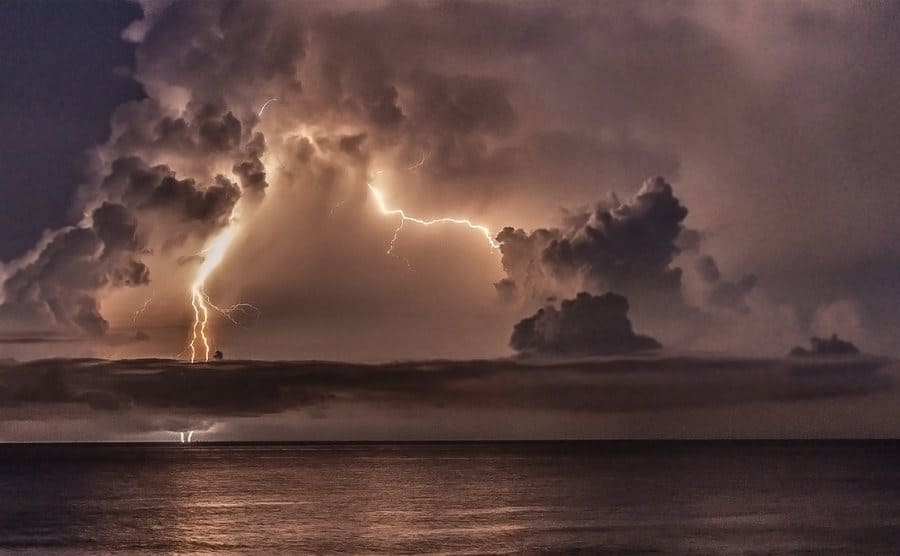 Catumbo Lightning over Venezuela.