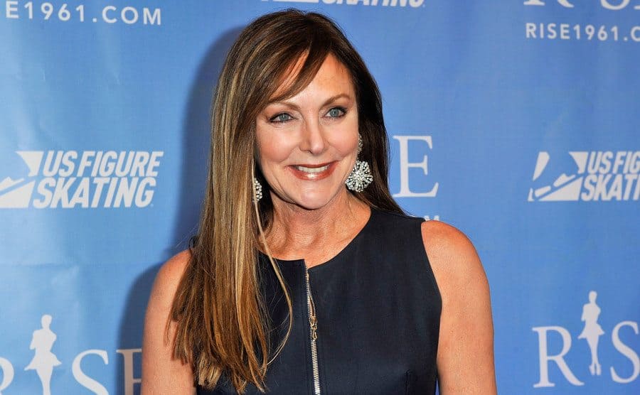Peggy Fleming on the red carpet in 2011