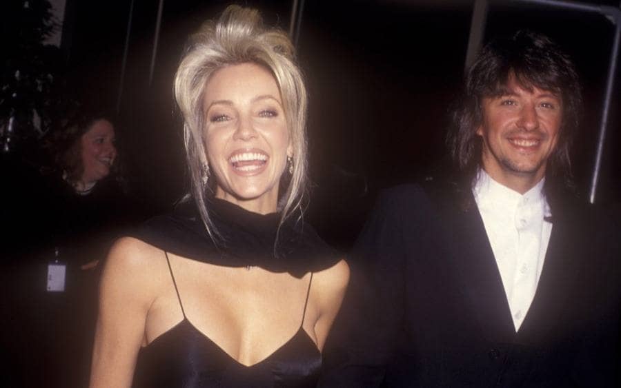 Heather Locklear and Richie Sambora