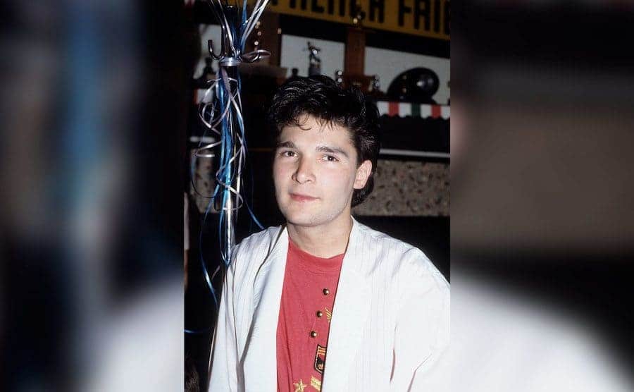 A publicity portrait of Corey Feldman, circa 1984.