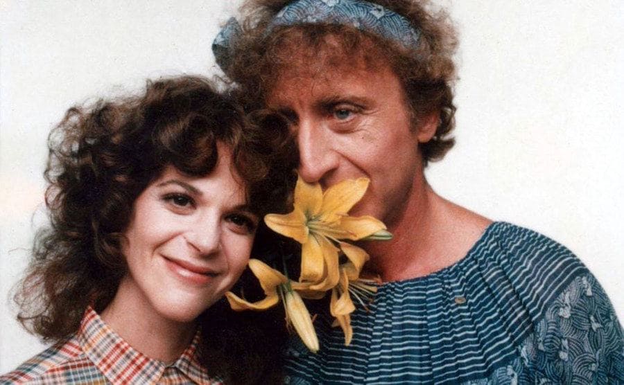 Gene and Gilda posing for promotional shots for the film ‘Hanky Panky’.