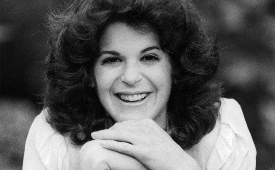 A portrait of Gilda Radner.