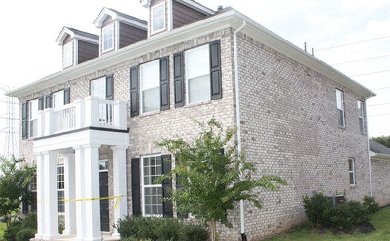 The outside of Veronica Bozza’s home. 