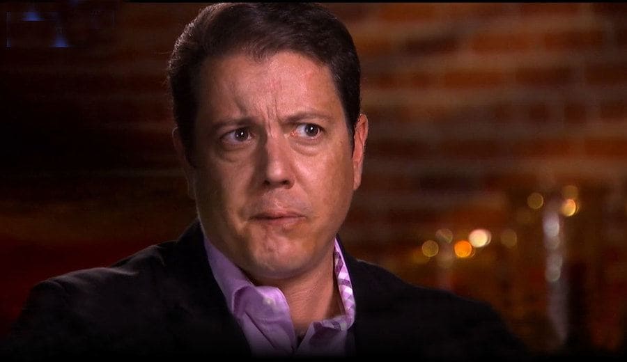 Richard remembering the moment when Vashti told him what was happening with Brett.