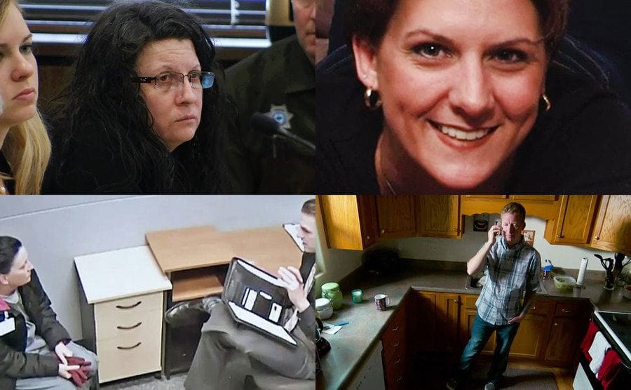 Shanna Golyar / Carie Farver / Police officer and Shanna Golyar / Dave Kroupa