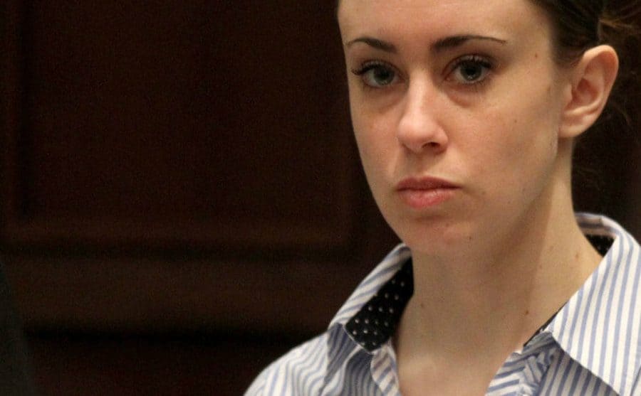 Portrait of Casey Anthony.
