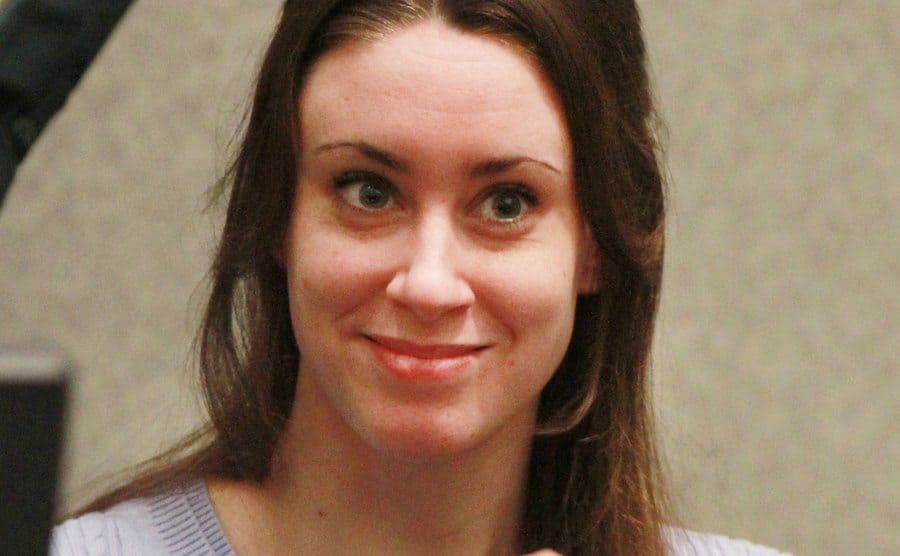 Portrait of Casey Anthony.