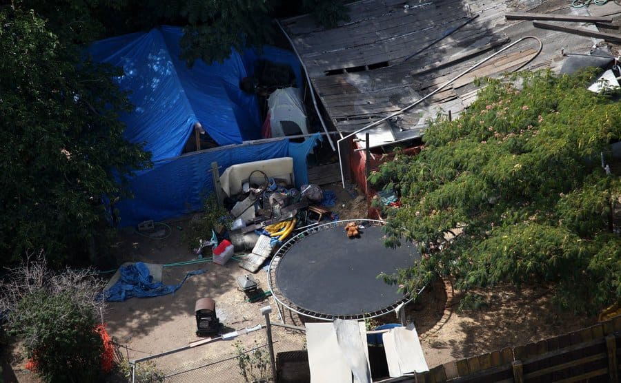 Jaycee Lee Dugard was forced to live in tents and sheds behind Garrido's home with two of her children that Garrido fathered.