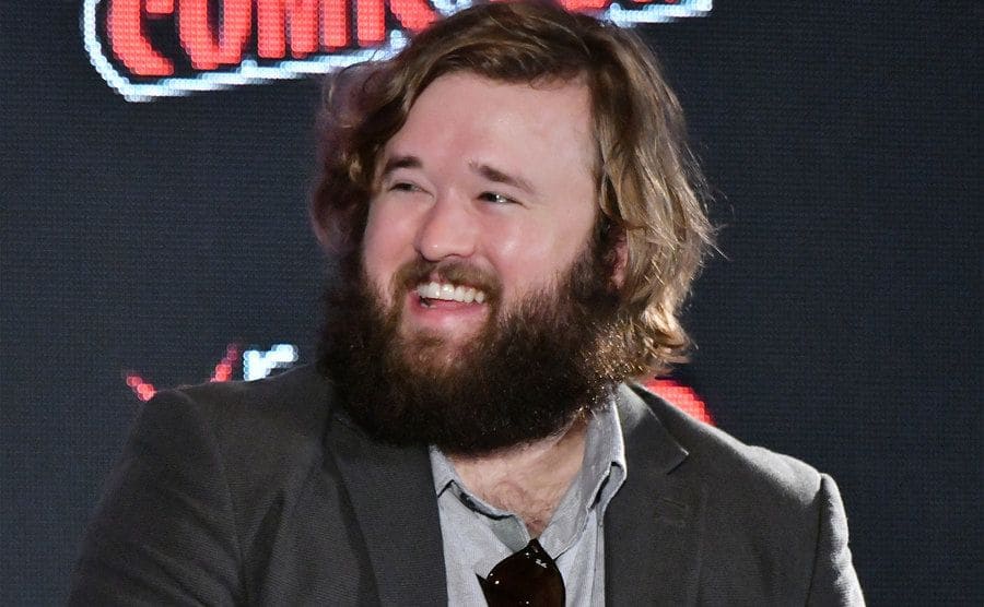 Haley Joel Osment at Comic-Con. 
