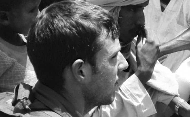 Kane during his time in Afghanistan.