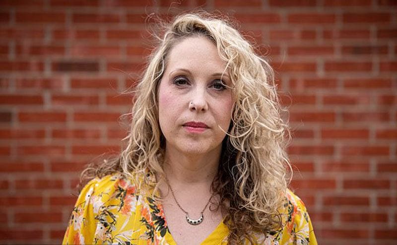 A portrait of Cecily outside the District Court.