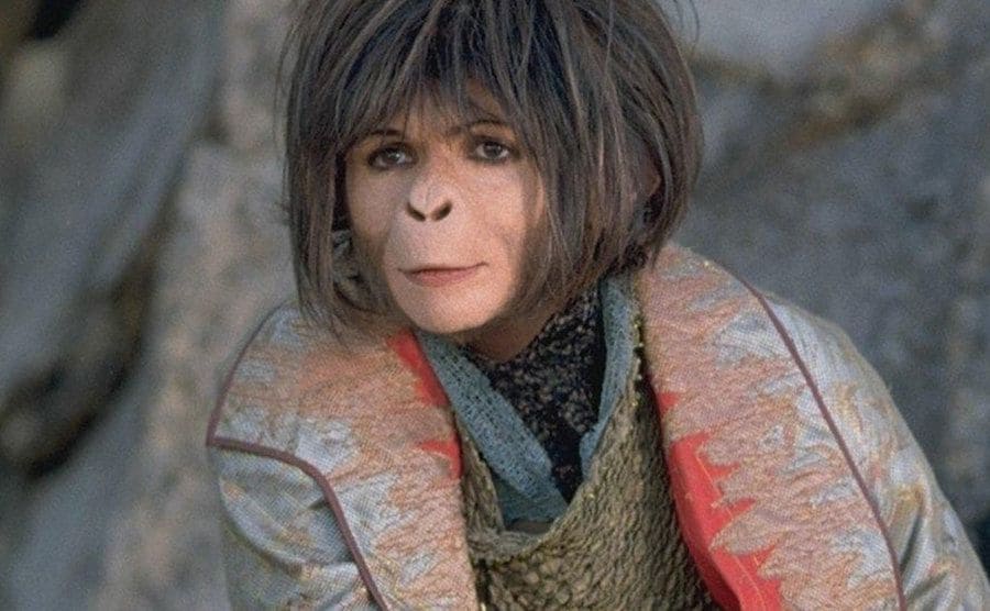 Helena Bonham Carter as Ari the rebellious Ape.
