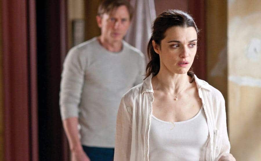 Rachel Weisz as Libby Atenton in film publicity still.