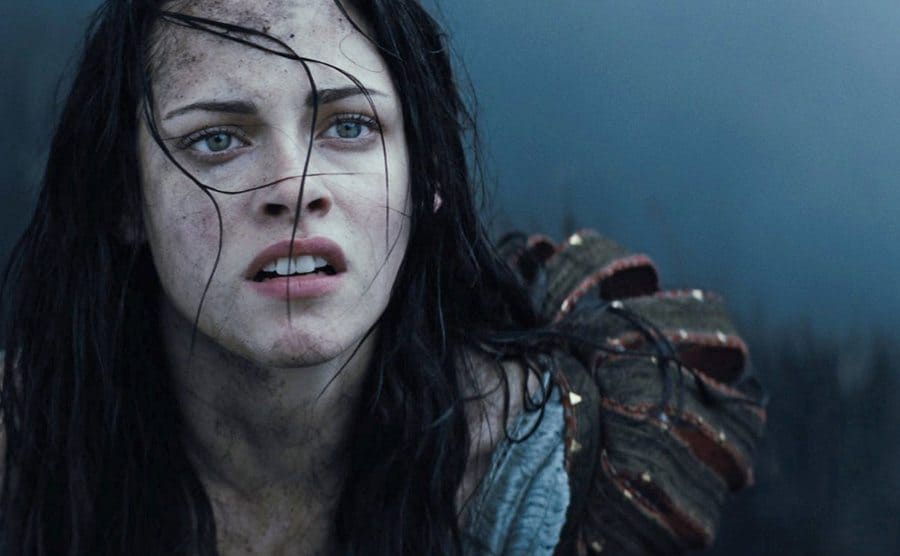 Kristen Stewart in Snow White and the Huntsman publicity still.
