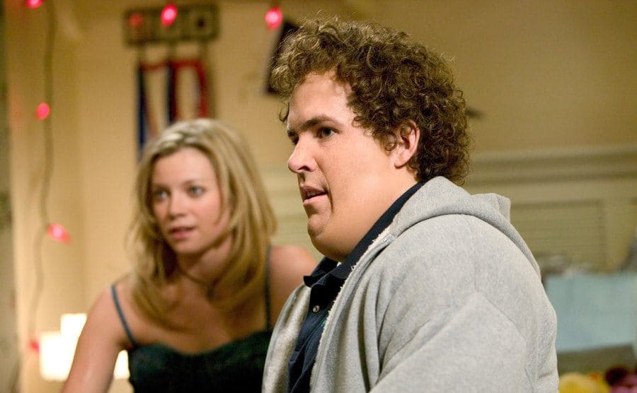 Amy Stuart and Ryan Reynolds in a publicity still from the movie