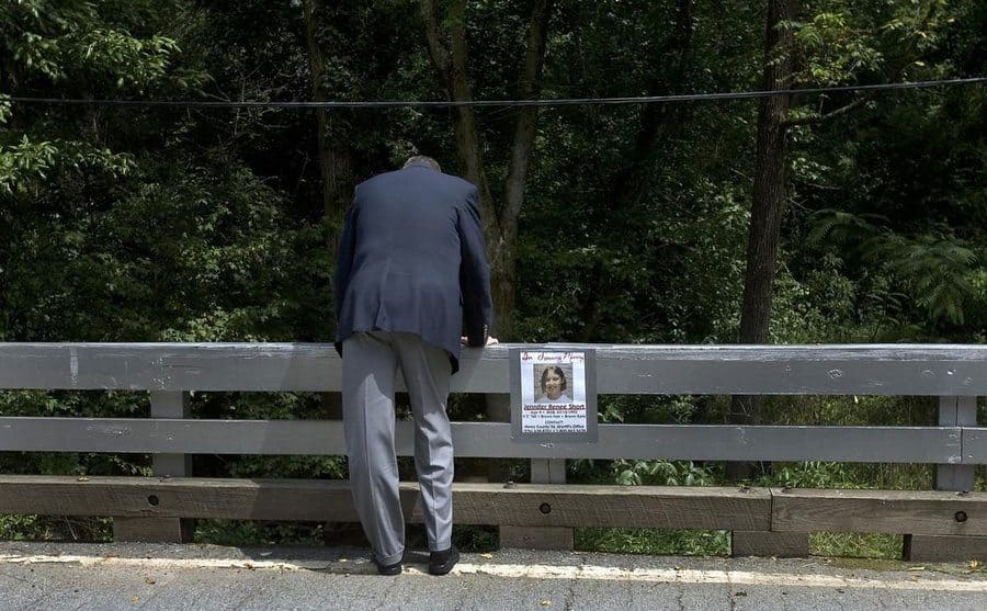 The detective over the bridge where Jennifer’s body was found.