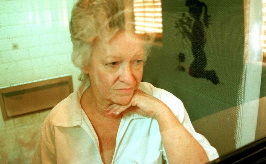 A portrait of Betty Lou from prison.