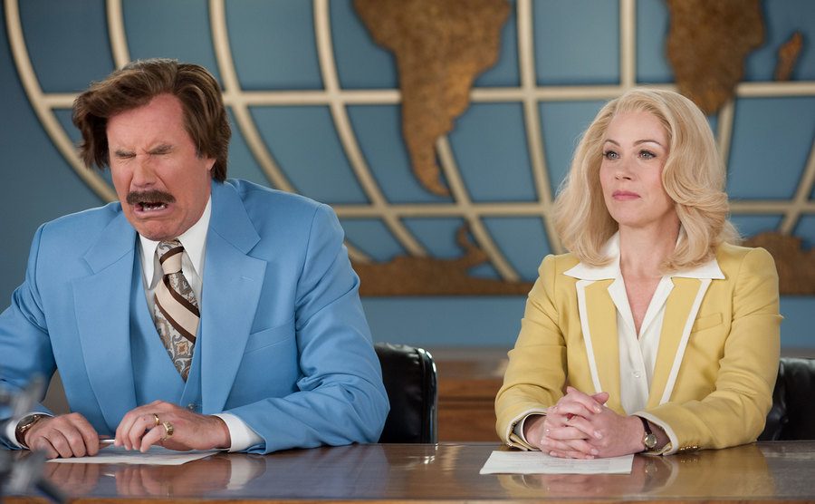 Will Ferrell and Christina Applegate in a movie still.