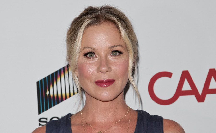A portrait of Christina Applegate.