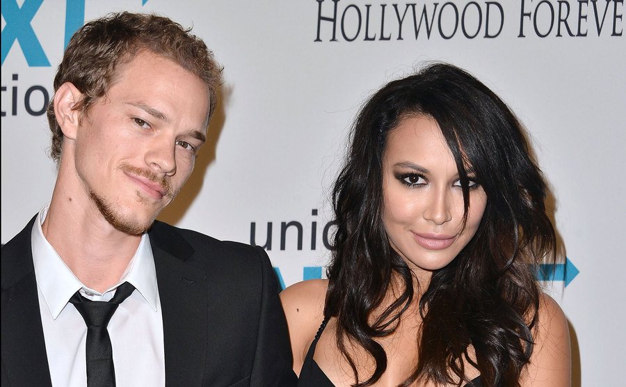 Ryan Dorsey and Naya Rivera attend the 2nd annual UNICEF Masquerade Ball.
