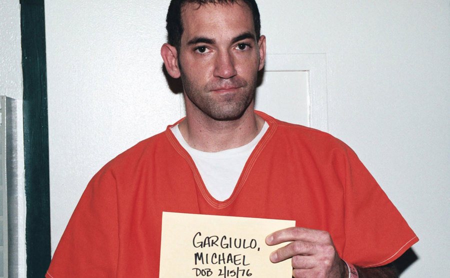 A mugshot of Michael Gargiulo.