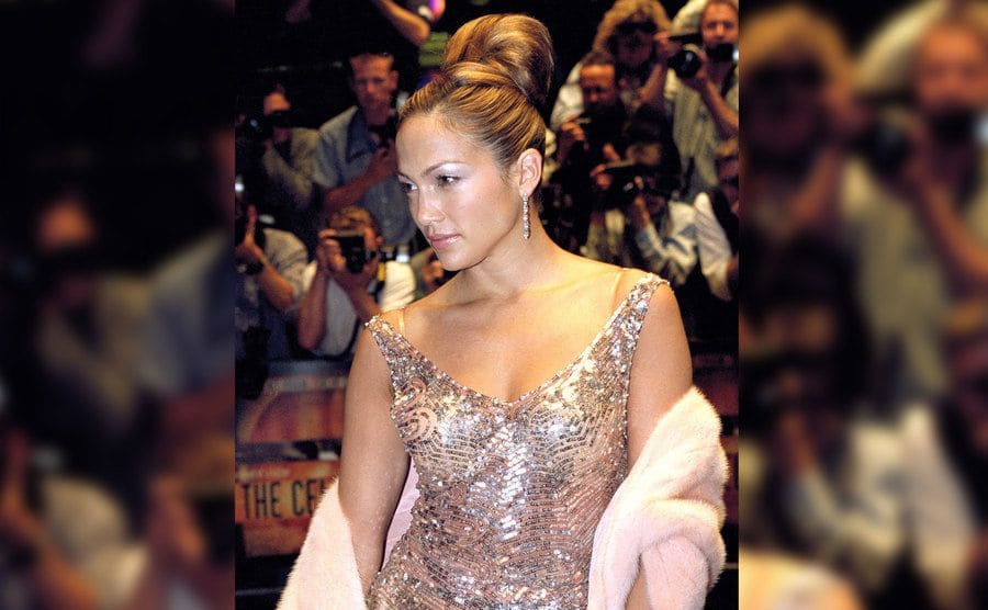 Jennifer Lopez attends ‘The Cell’ Premiere.