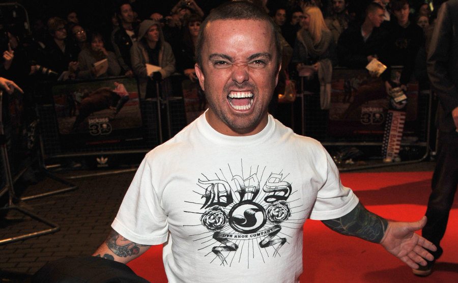 Jason 'Wee Man' Acuna attends the UK premiere of Jackass.