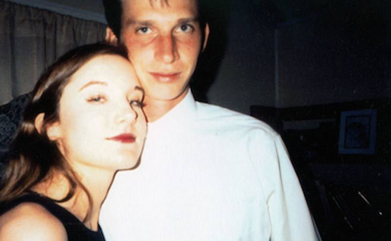 Erin and Eric take a selfie before a night out.