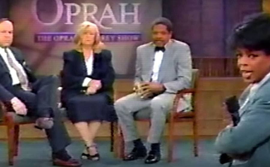 Oprah talks about the case during one of her shows.