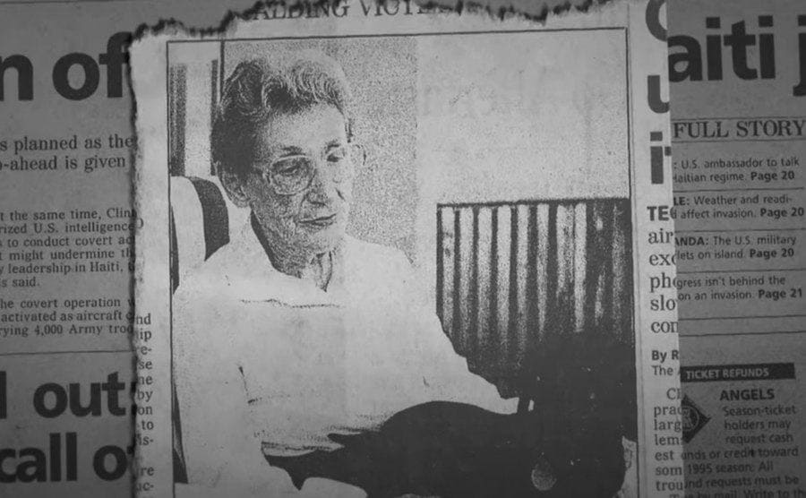 Newspaper clippings on Stella’s case.