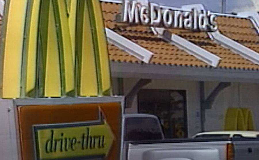 Exterior view from the McDonald’s Drive-Thru.