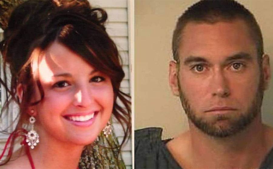 A photo of Alisha Bromfield / Brian Cooper’s mug shot.