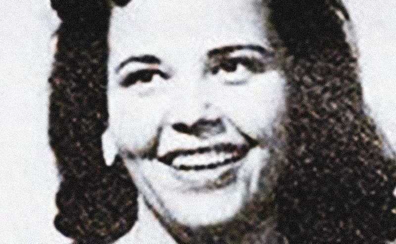 A portrait of a young Betty.