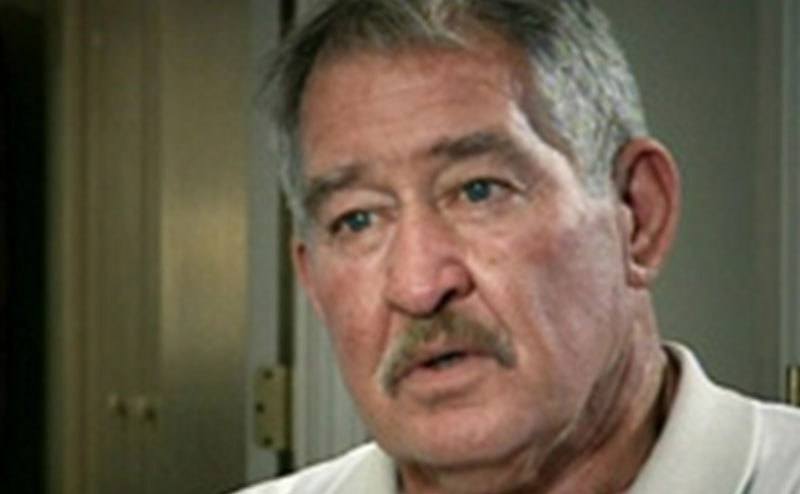 A still from Al Gentry during an interview.