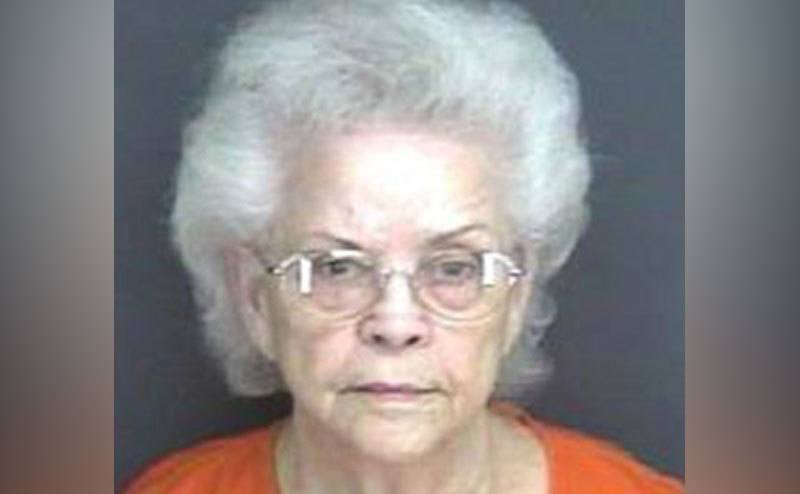 A mugshot of Betty.